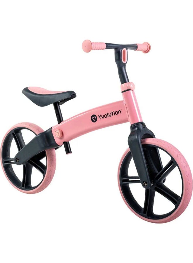 Yvolution Yvelo Senior Balance Bike (12 inch, Pink) - Image 1